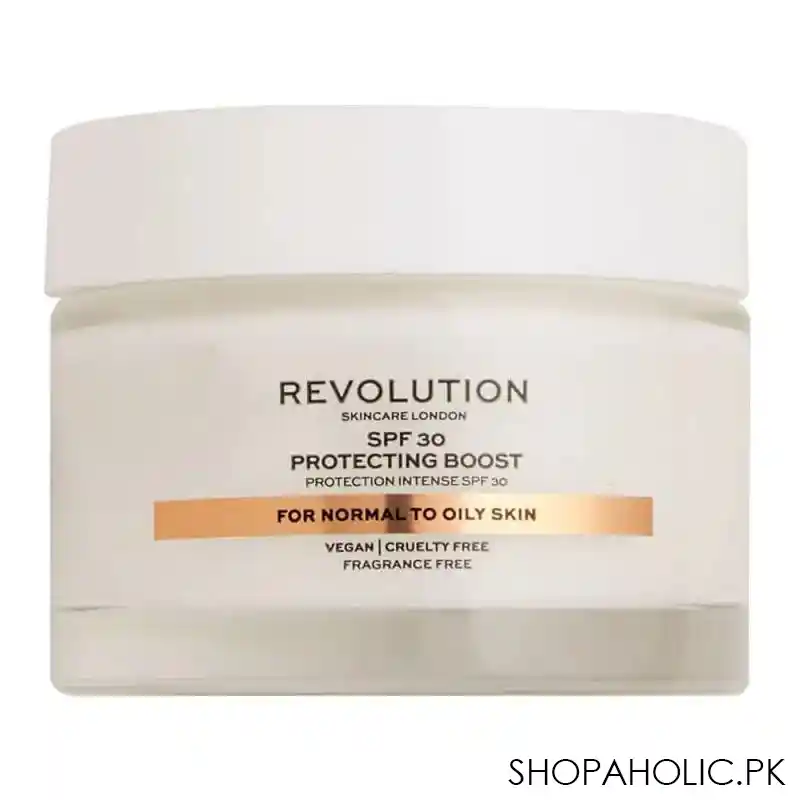 makeup revolution perfecting boost spf 30 cream, normal to oily skin, fragrance free, 50ml image2