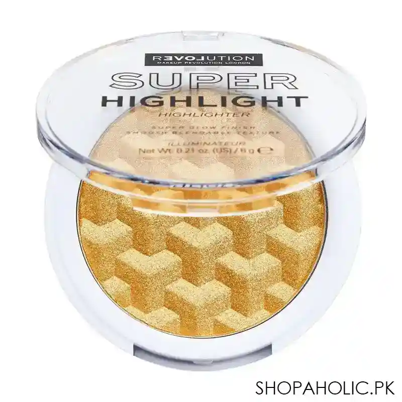 makeup revolution relove super highlight highlighter, gold image2