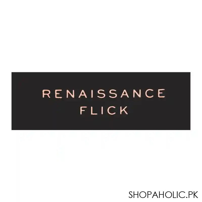 Makeup Revolution Renaissance Flick Intense Felt Eyeliner, Black, Longwear - Image 3