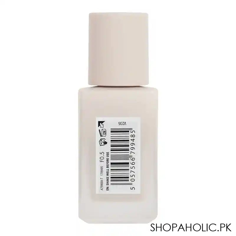 Makeup Revolution Skin Silk Luminous Serum Foundation, Cruelty-Free, Vegan, 23ml, F0.5 - Image 2