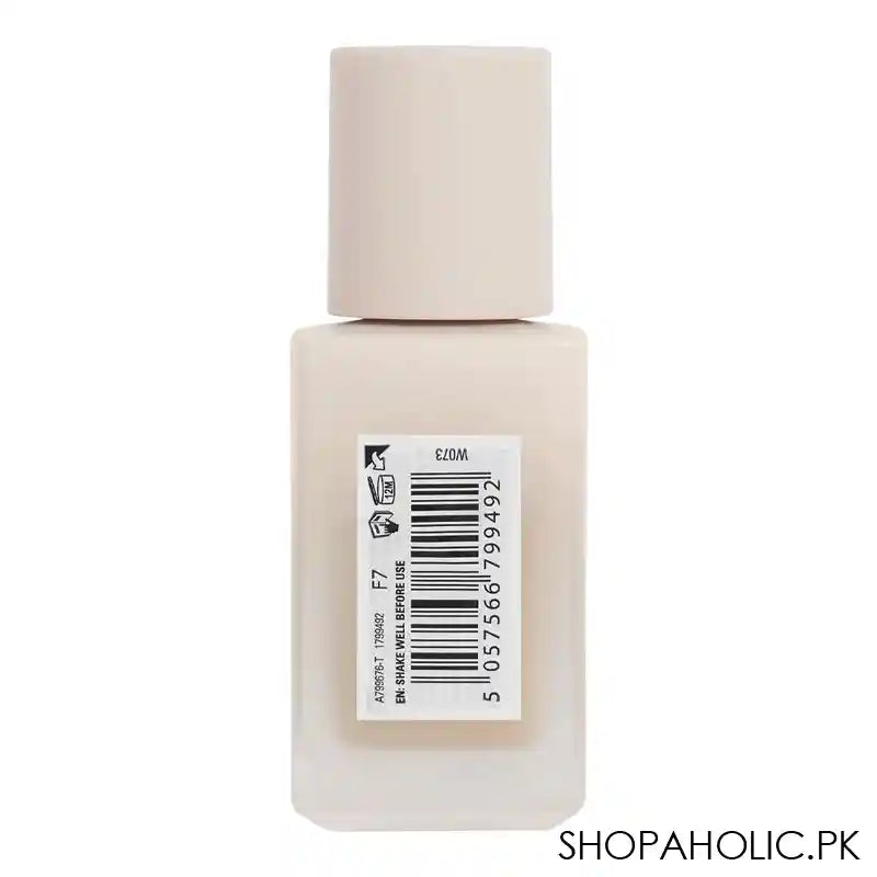 Makeup Revolution Skin Silk Luminous Serum Foundation, Cruelty-Free, Vegan, 23ml, F7 - Image 2