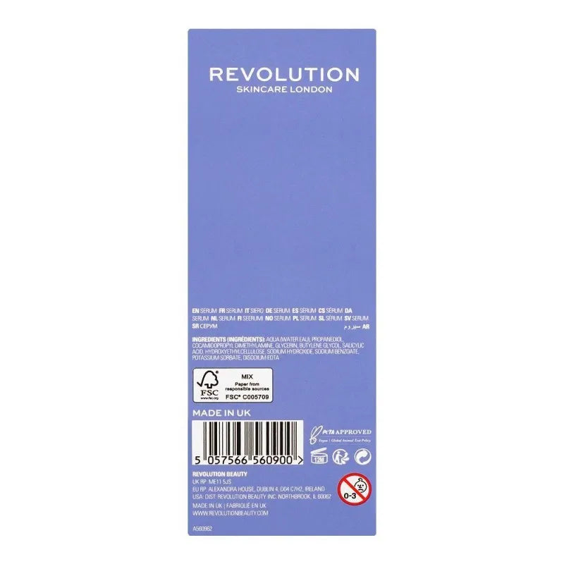 makeup revolution skincare 2% salicylic acid targeted blemish serum, 30ml image3