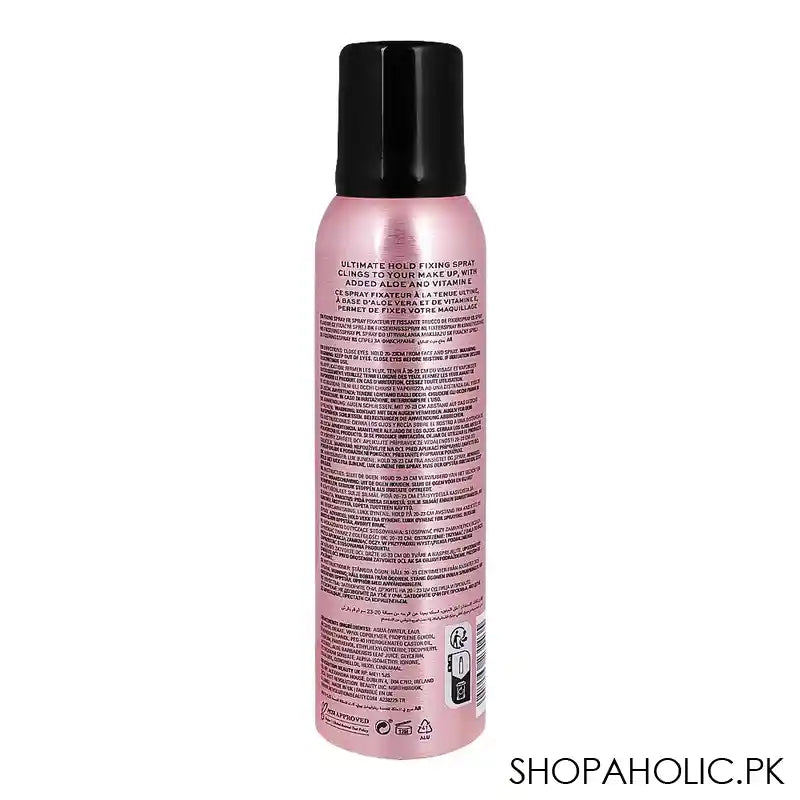 Makeup Revolution Superfix Misting Setting Spray With Aloe Vera & Vitamin E, 150ml - Image 3