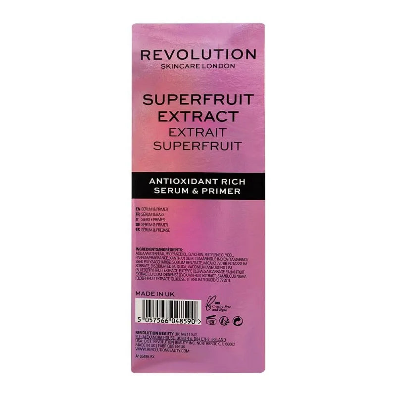 makeup revolution superfruit extract antioxidant rich serum & primer, 30ml image3