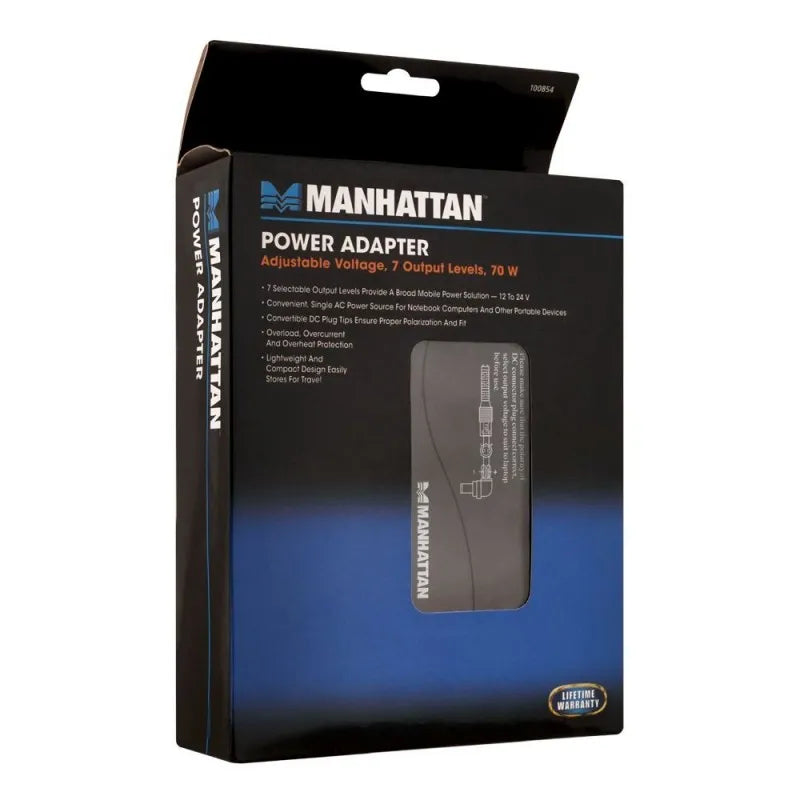 manhattan adjustable voltage power adapter 70w, 100854 image4