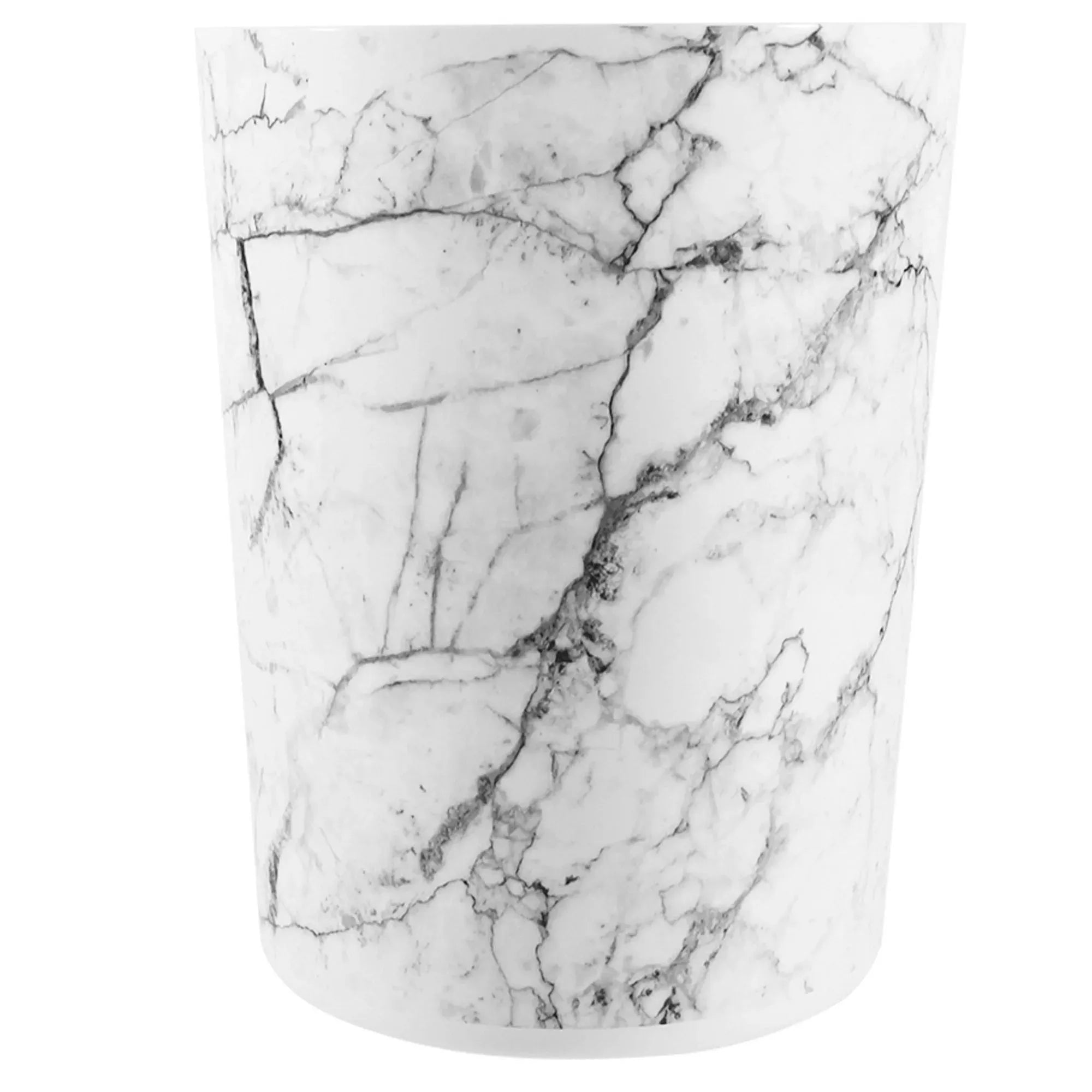 marble pattern trash bin image3