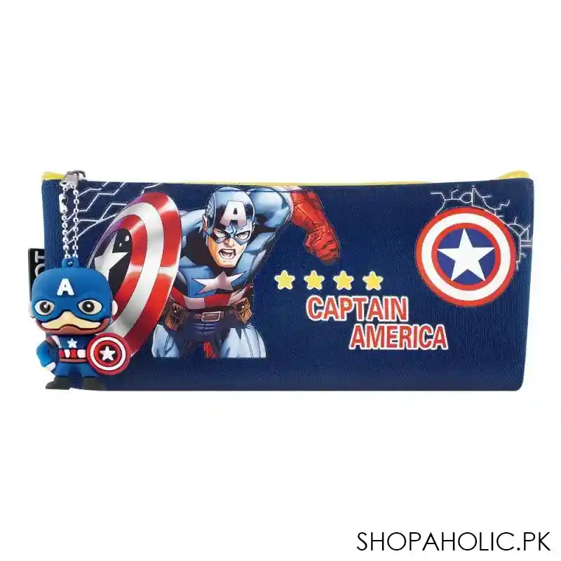 marvel captain america pencil box pouch, h 585 main image