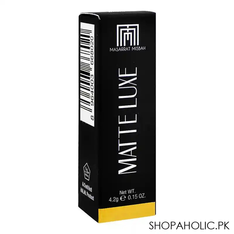 Masarrat Misbah Matte Luxe Lipstick Inspire, 4.2g - Image 4