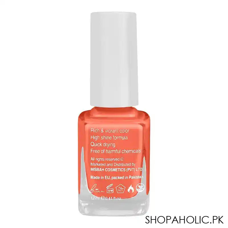 Masarrat Misbah Nail It Nail Polish/Lacquer, 12ml, 007 Tango - Image 2