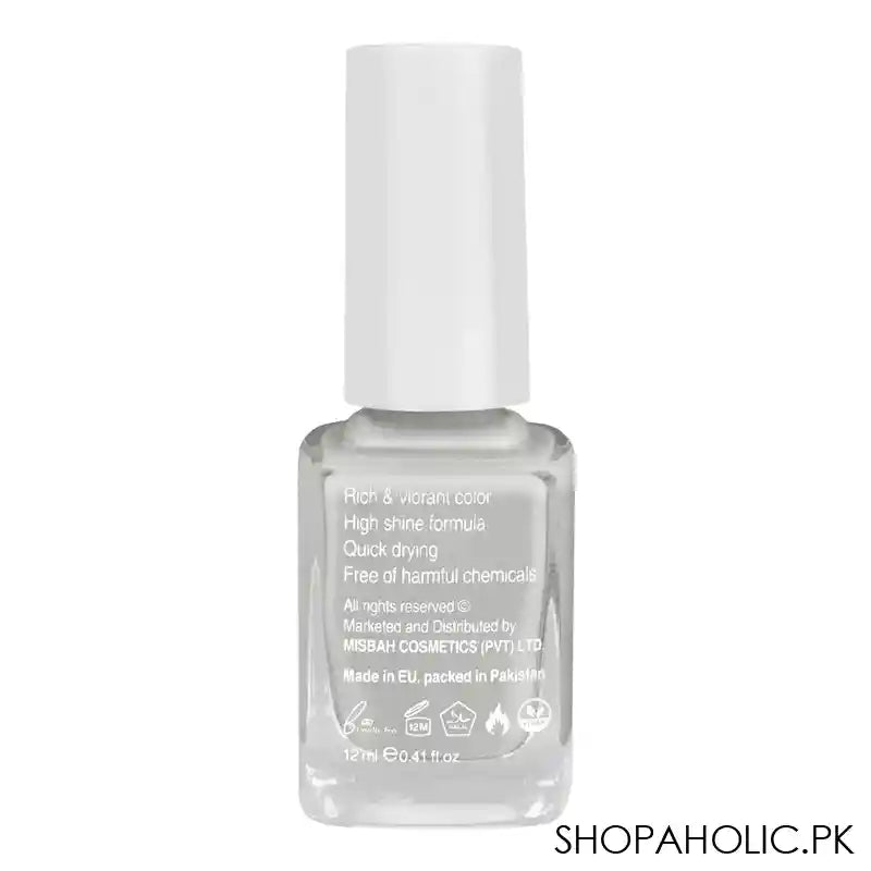 Masarrat Misbah Nail It Nail Polish/Lacquer, 12ml, 022 Pearl - Image 2