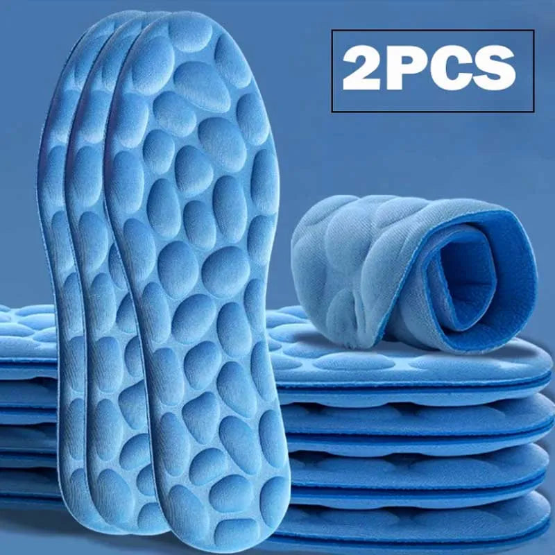 massage memory foam insoles for shoes image2