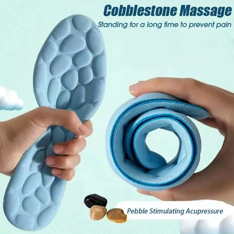 massage memory foam insoles for shoes image3