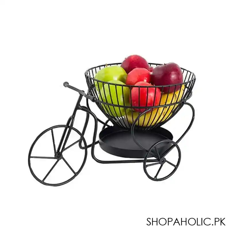 Matrix Tricycle Design Fruit Basket, 13 x 7.9 x 9 Inches - Main Image