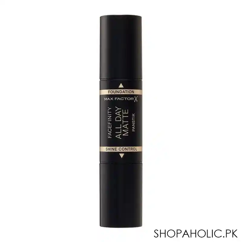 max factor facefinity all day matte panstik foundation & shine control, 10 fair porcelain main image