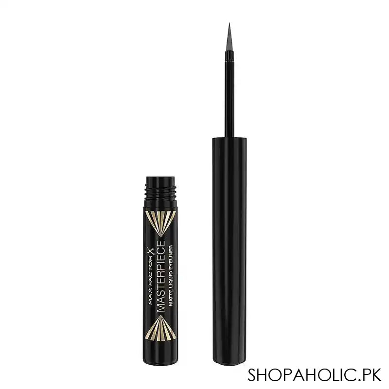 Max Factor Masterpiece Matte Liquid Eyeliner, 01 Black - Main Image