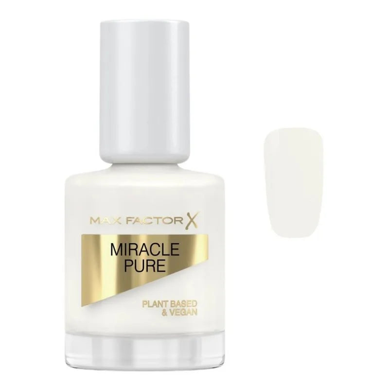 max factor miracle pure plant based & vegan nail polish 12ml, 155, coconut milk main image