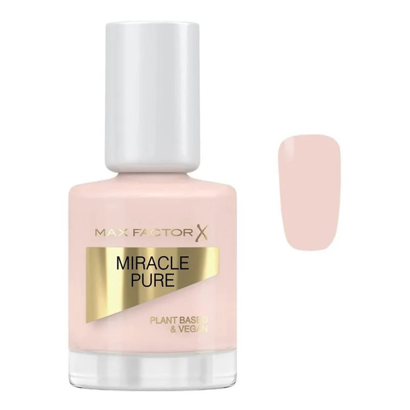 max factor miracle pure plant based & vegan nail polish 12ml, 205, nude rose main image