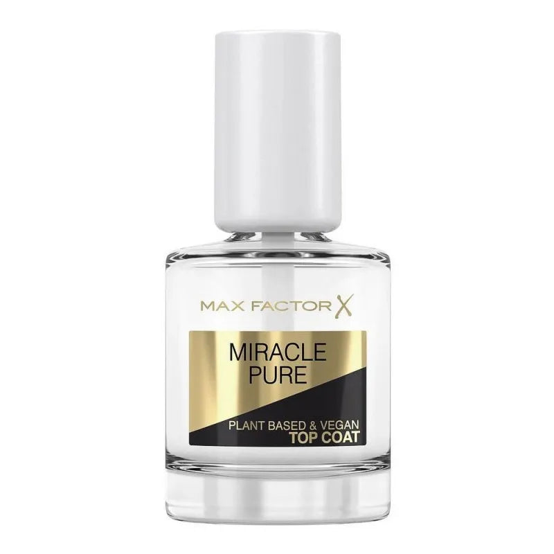 max factor miracle pure plant based & vegan, top coat, 12ml main image