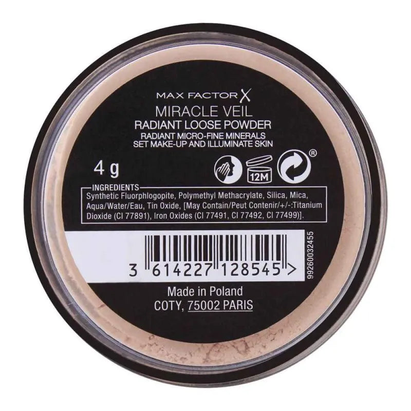 max factor miracle veil radiant loose powder image2