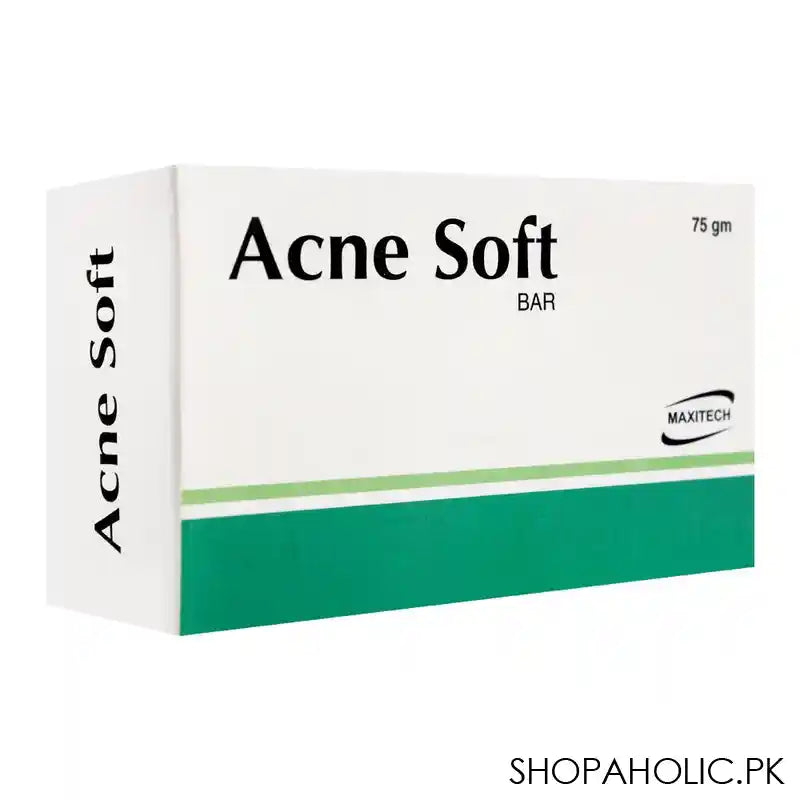 Maxitech Acne Soft Soap Bar, 75g - Main Image