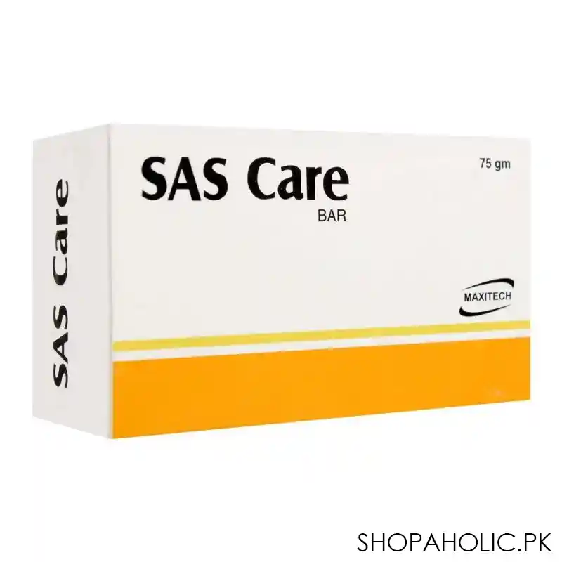 maxitech sas care soap bar, 75g main image