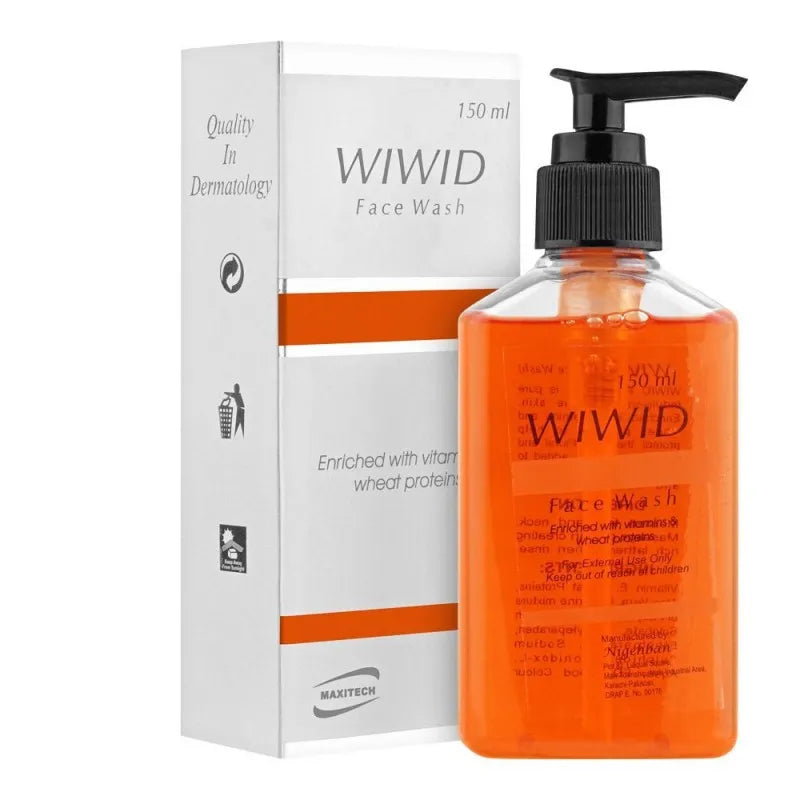 maxitech wiwid face wash, 150ml main image