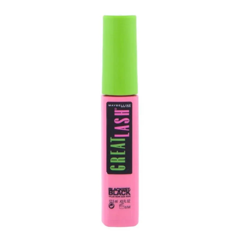 maybelline new york great lash blackest black mascara image2