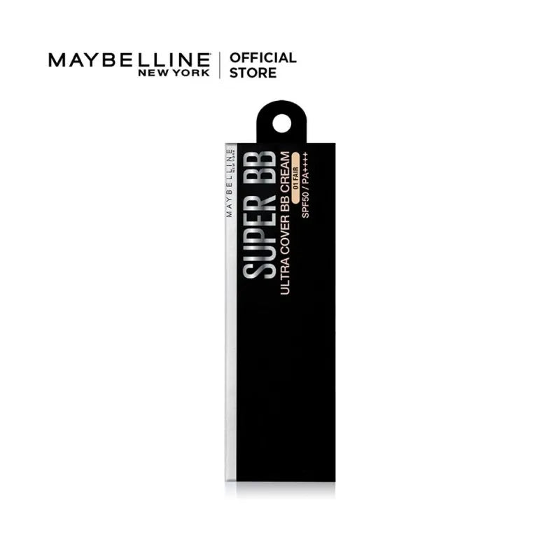 maybelline new york super bb ultra cover cream, spf 50 pa++++, 01 fair image3