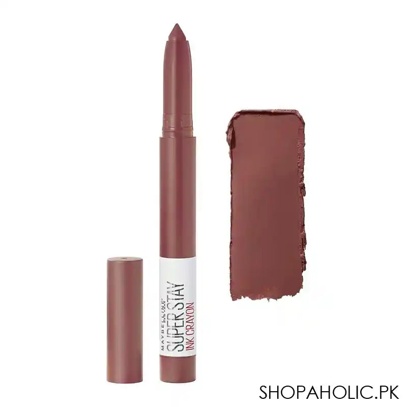 Maybelline New York Superstay Ink Crayon Lipstick, 20 Enjoy The View - Main Image