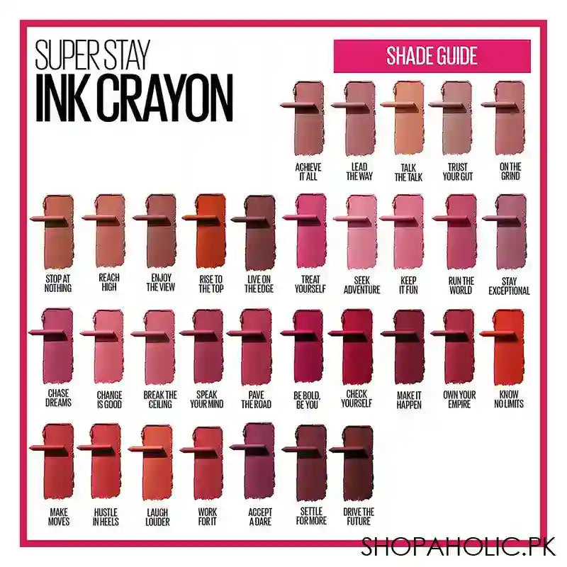 Maybelline New York Superstay Ink Crayon Lipstick, 85 Change Is Good - Image 5