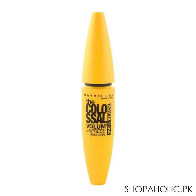 maybelline new york volum' express colossal mascara 100% black image3