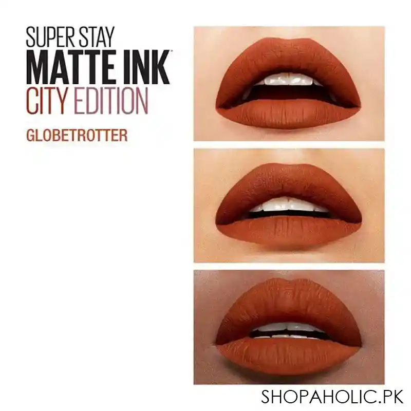 maybelline superstay matte ink lipstick, 135 globetrotter image6