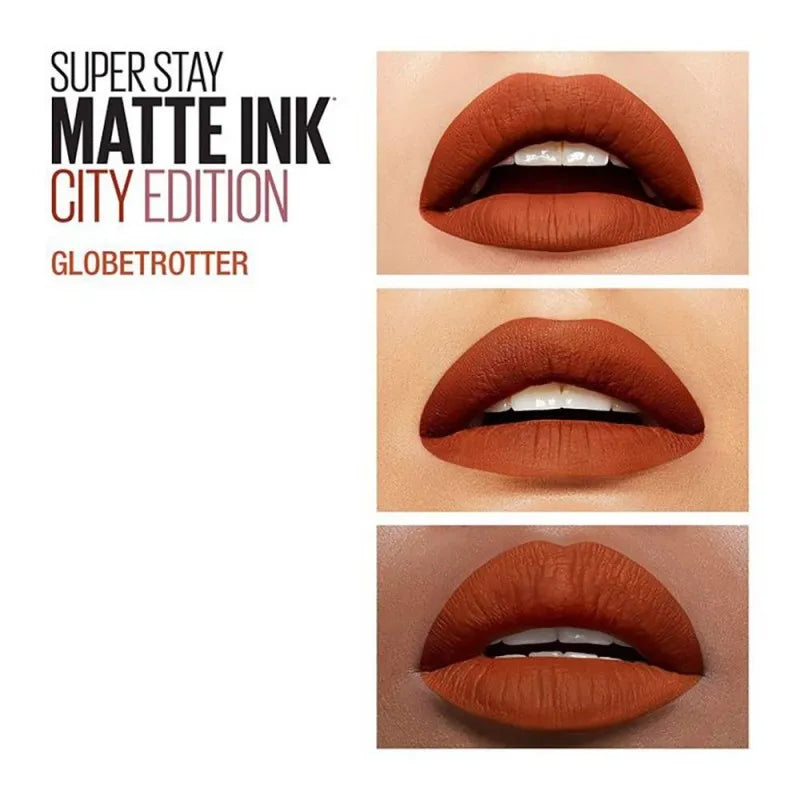 maybelline superstay matte ink lipstick, 135 globetrotter image6