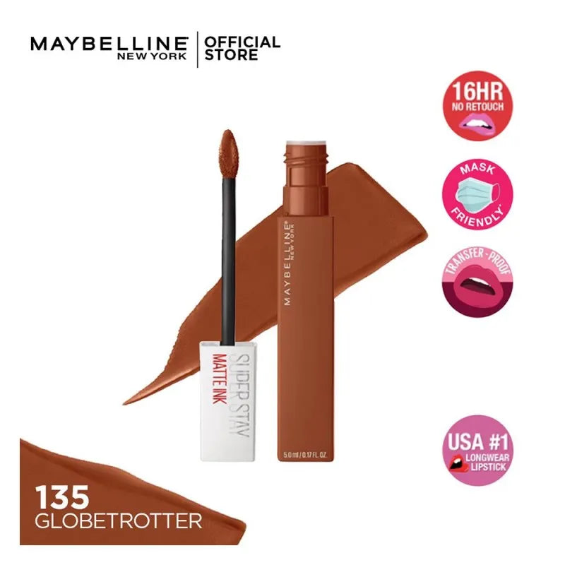 maybelline superstay matte ink lipstick, 135 globetrotter main image