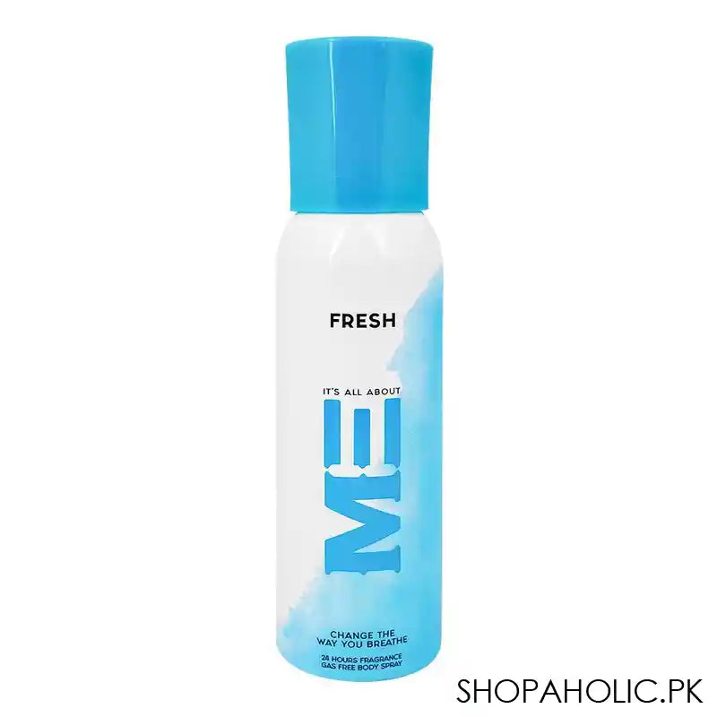 Me Fresh Gas Free Body Spray, 24 Hours Lasting, For Men, 120ml - Main Image