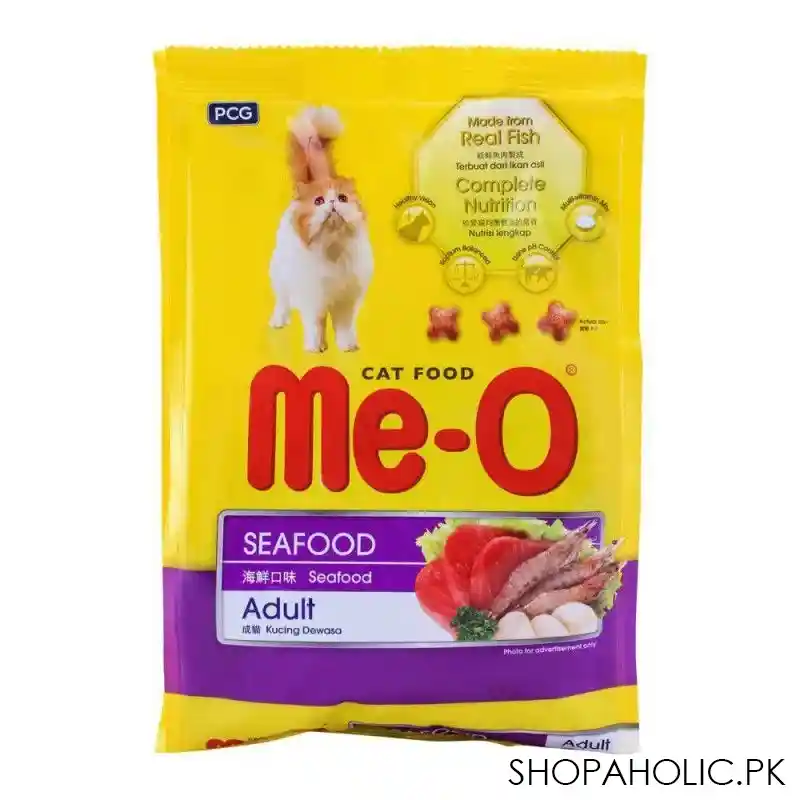 me o adult seafood cat food 450g main image