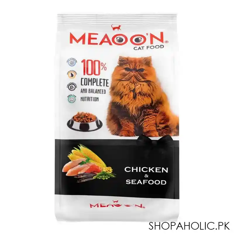 meaoon chicken & sea food cat food, 400g main image