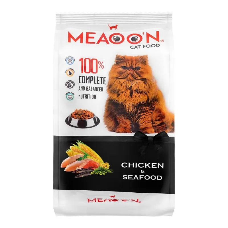 meaoon chicken & sea food cat food, 400g main image