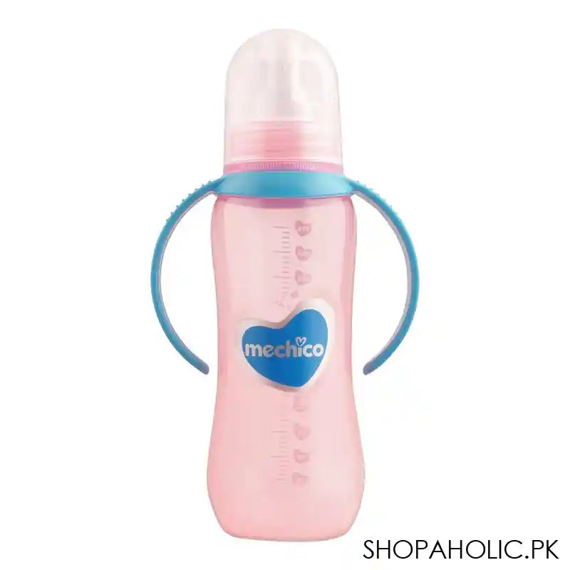 Mechico Shine Handle Feeding Bottle, 275ml - Main Image