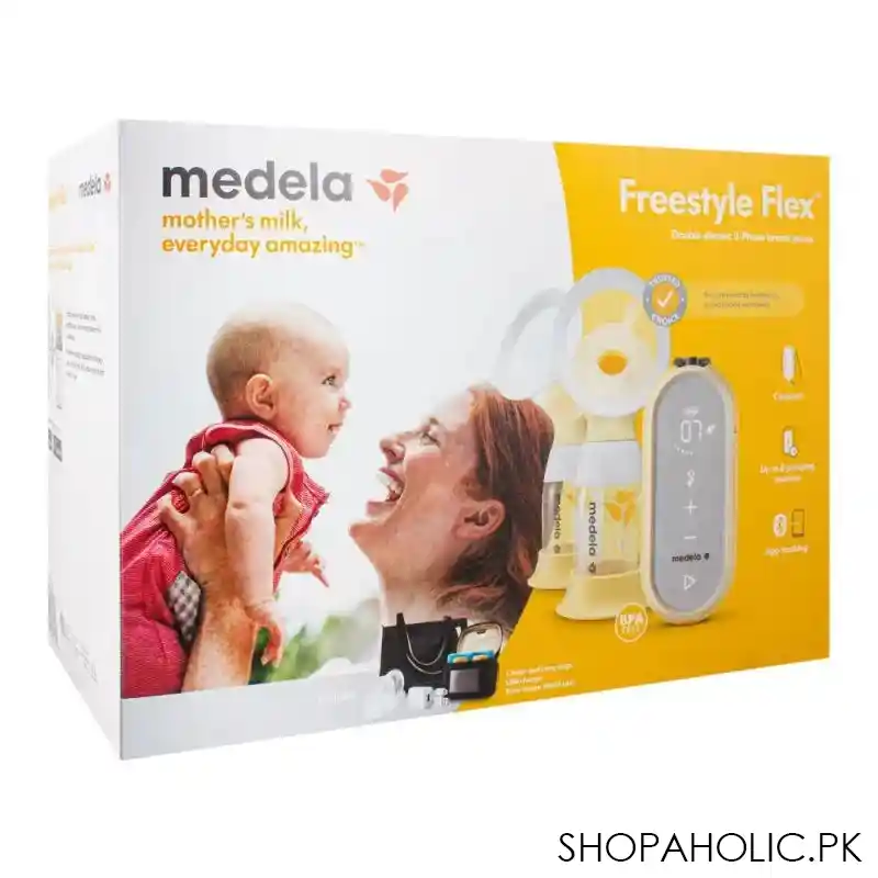 medela freestyle flex double electric 2 phase breast pump image2