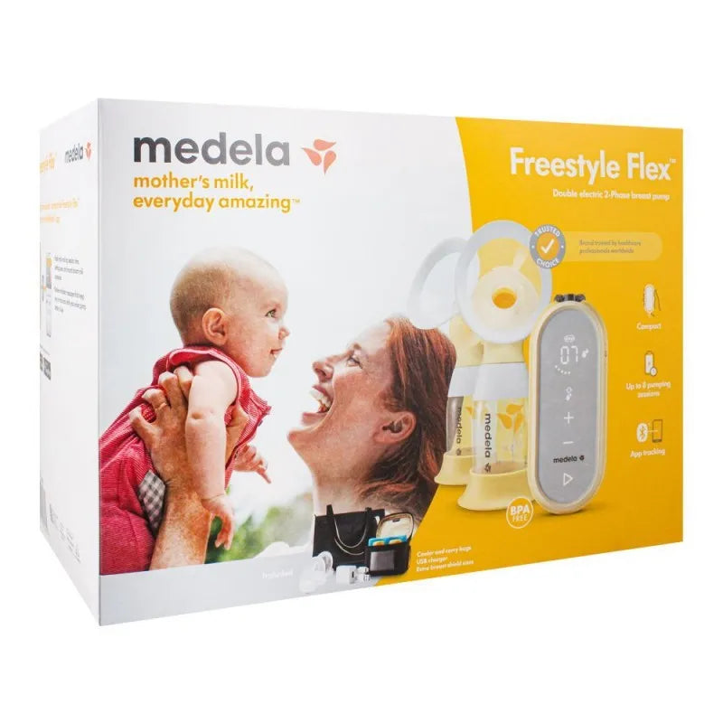 medela freestyle flex double electric 2 phase breast pump image2