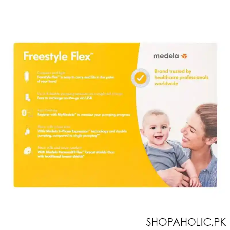 medela freestyle flex double electric 2 phase breast pump image3