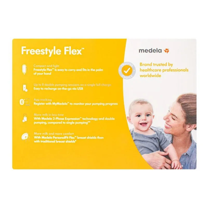 medela freestyle flex double electric 2 phase breast pump image3