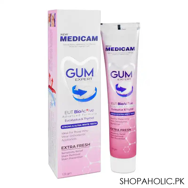 Medicam Gum Expert Extra Fresh Dental Cream, 125g - Main Image