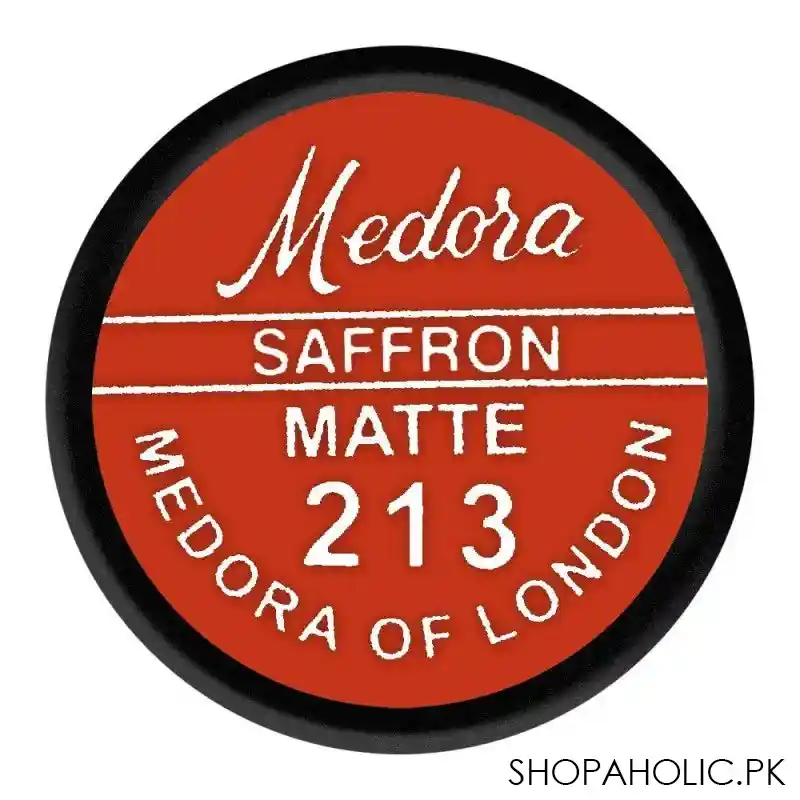 medora matte lipstick, 213, saffron image5