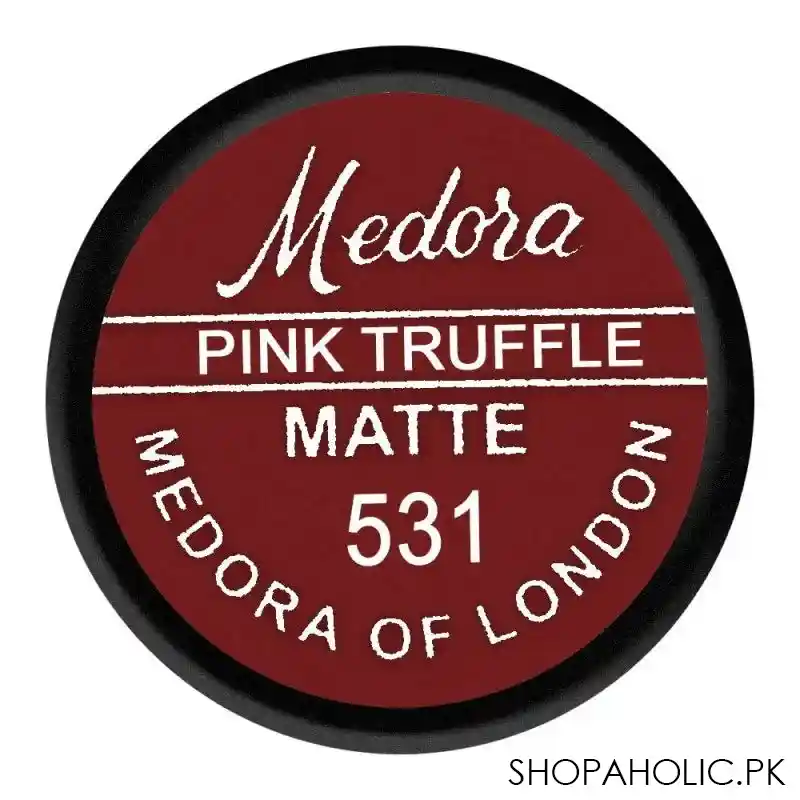 medora matte lipstick, 531, pink truffle image5