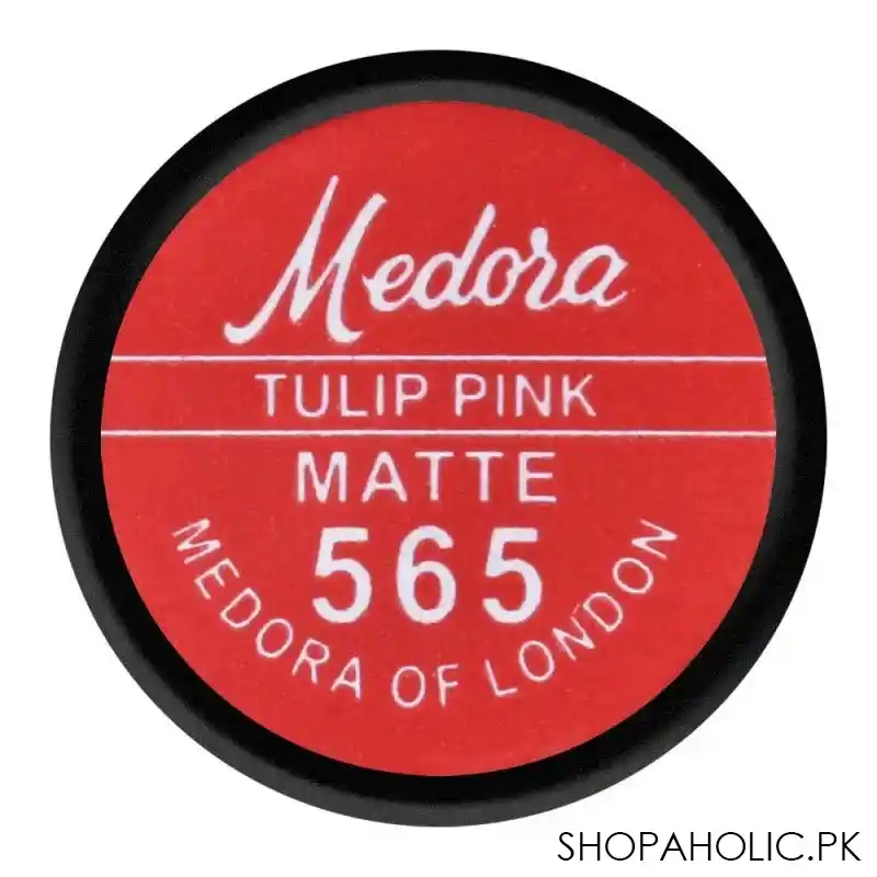 medora matte lipstick, 565, tulip pink image5