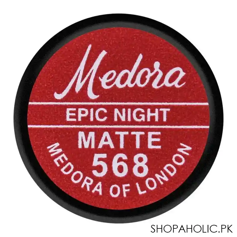 medora matte lipstick, 568, epic night image5