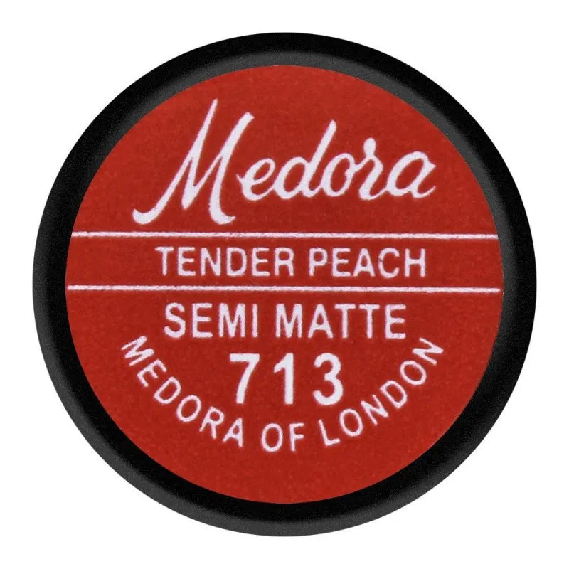 medora semi matte lipstick, 713, tender beach image5