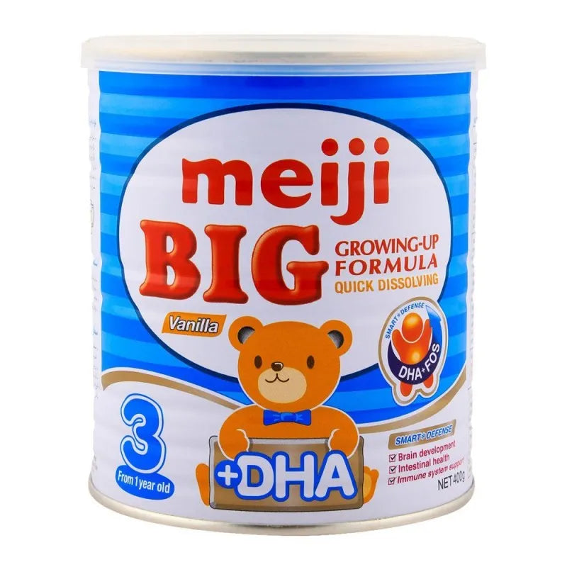 meiji big vanilla, gowing up formula, stage 3, 400gm main image